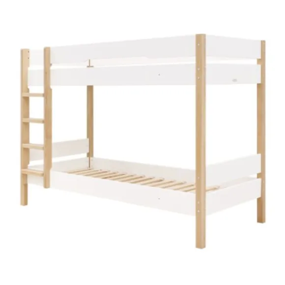 Bopita Lucas Bed - 90 x 200 cm - Wit / Naturel