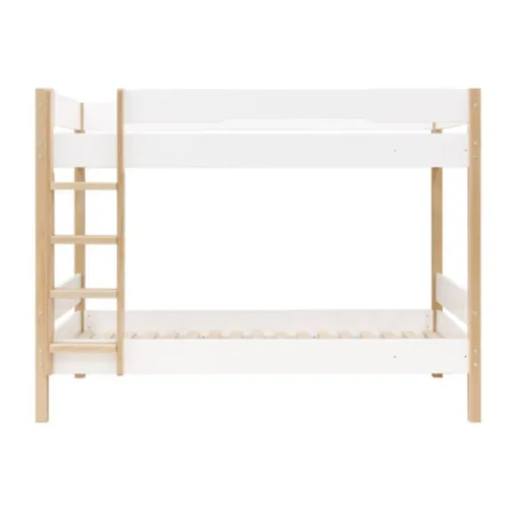 Bopita Lucas Bed - 90 x 200 cm - Wit / Naturel