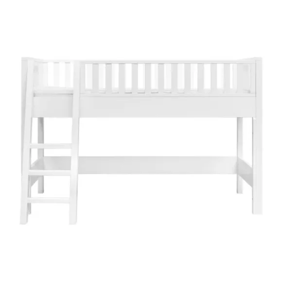 Bopita Nordic Halfhoogslaper 90x200 met Schuine Trap - Wit