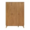 Bopita Senna Kledingkast 3-Deurs - Rose / Wood