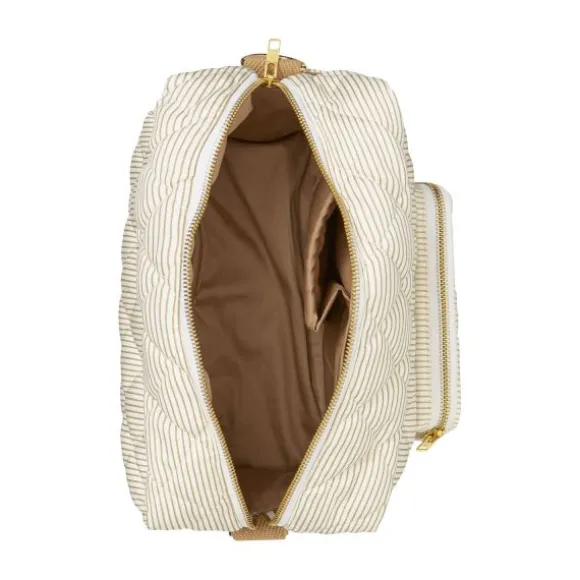 Cam Cam Copenhagen Classic Stripes Verzorgingstas - Small - Camel