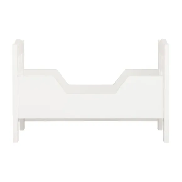 Cam Cam Copenhagen Harlequin Poppenbed - White