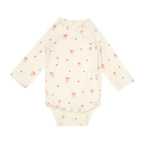 Cam Cam Copenhagen Overslagromper Lange Mouw - Milla - Maat 50 - Bows