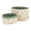 Cam Cam Quilted Opbergmandje Bicycles 2 Stuks