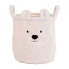 Childhome Teddy Opbergmand – 30 x 30 cm – Ecru