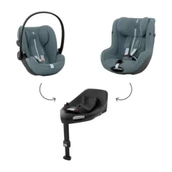 Cybex Cloud G I-Size Plus Autostoeltje Stormy Blue / Light Blue