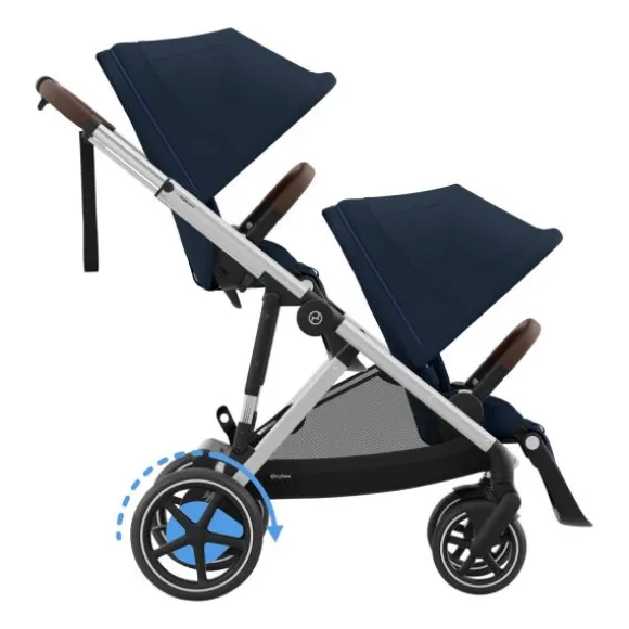 Cybex E-Gazelle S Duowagen - Taupe - Almond Beige / Beige