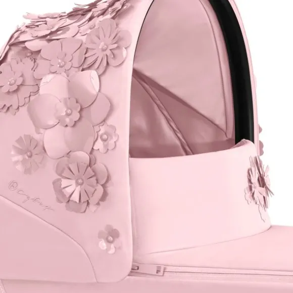 Cybex Priam 4 Simply Flowers Lux Reiswieg Light Pink