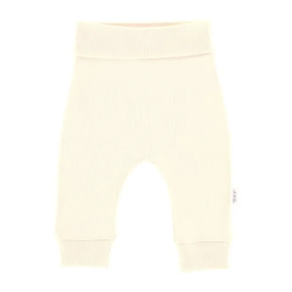 DAY Broekje Rib - Cream - Mt. 62/68