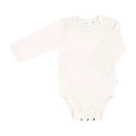 DAY Meegroeiromper Lange Mouw - Off White - Mt. 50/56