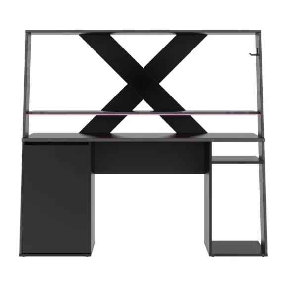 Diagone Axyon Gamer Bureau - Zwart