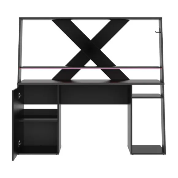 Diagone Axyon Gamer Bureau - Zwart