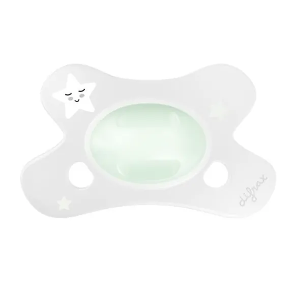 Difrax Dental Fopspeen Nacht 0-6 Mnd