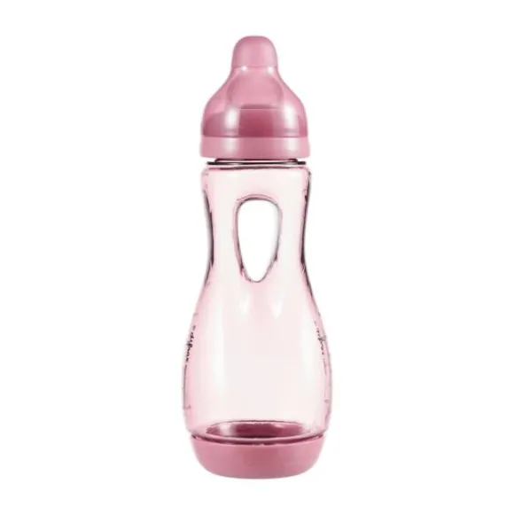 Difrax Handgreepfles Raspberry 240 ml