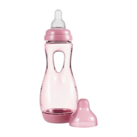 Difrax Handgreepfles Raspberry 240 ml