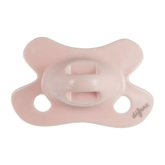 Difrax Naturel Fopspeen Roze Newborn