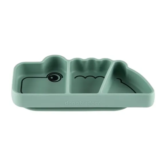 Done by Deer Croco Anti-slip Bord - Green