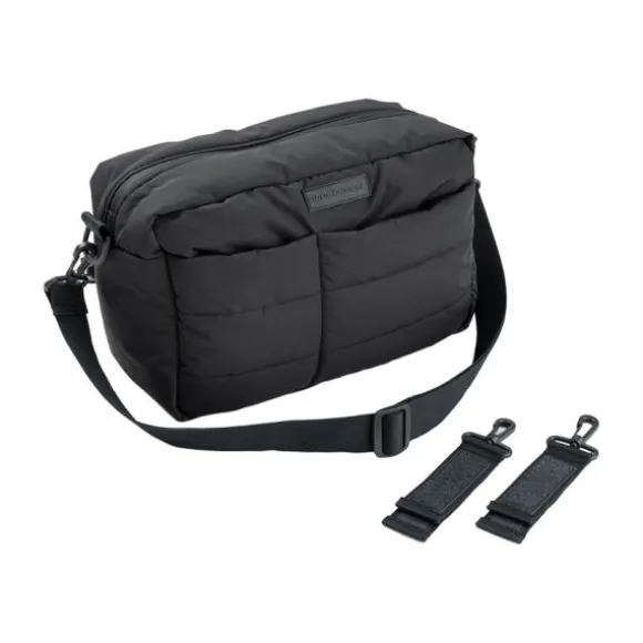 Done By Deer Luiertas - Quilted Stroller Bag - Black