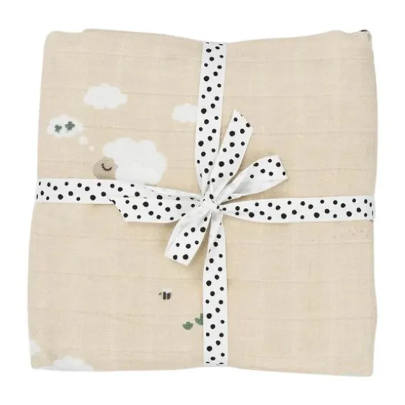Done By Deer Swaddle - Tiny Farm - Sand