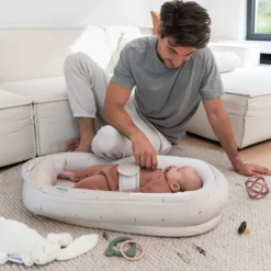 Doomoo Cocoon Tetra Babynestje Sand
