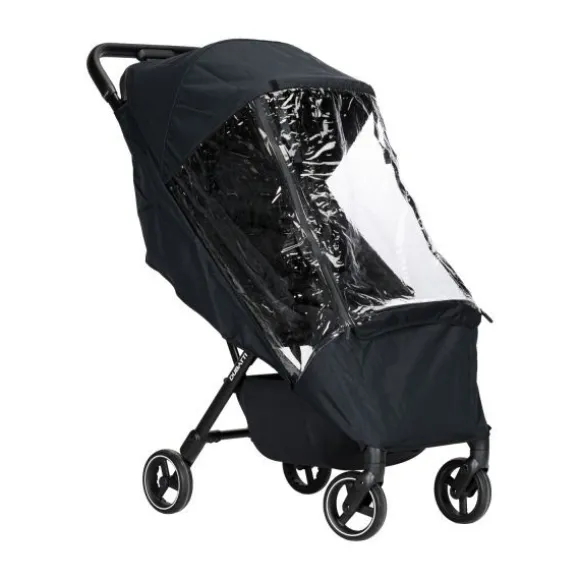 Dubatti Smart Buggy - E2 - Brown / Taupe | Regenhoes Buggy | Summer Seatliner | Bumper Bar Zwart