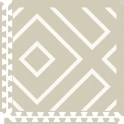 Eeveve Speel Mat - Modern Blocks - Desert Sand