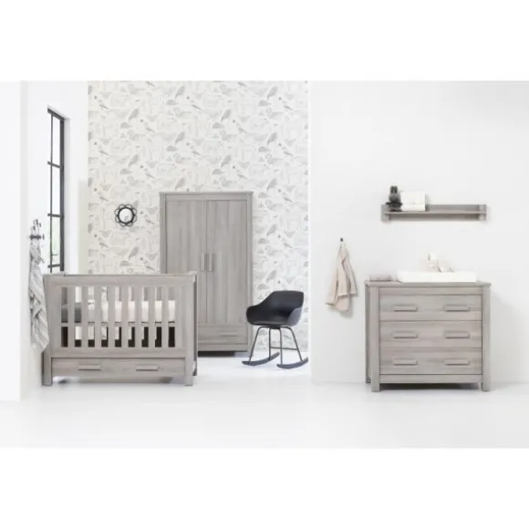 Europe Baby Juno Babybed Met Lade Grijs 60 x 120 cm