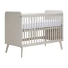 Europe Baby Olivia II Ledikant 60 x 120 cm - Oatmeal / Oatmeal - Retro