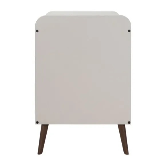 Europe Baby Olivia II Ledikant 60 x 120 cm - Oatmeal / Walnoot - Retro