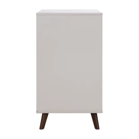Europe Baby Olivia II Ledikant 60 x 120 cm - Oatmeal / Walnoot - Retro