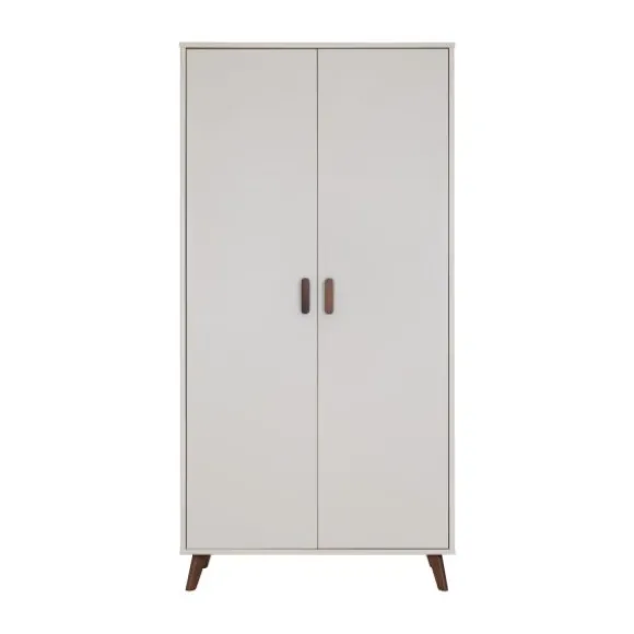 Europe Baby Olivia II Ledikant 60 x 120 cm - Oatmeal / Walnoot - Retro