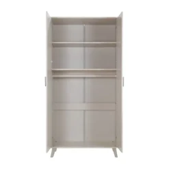 Europe Baby Olivia II Ledikant 60 x 120 cm - Oatmeal / Oatmeal - Retro