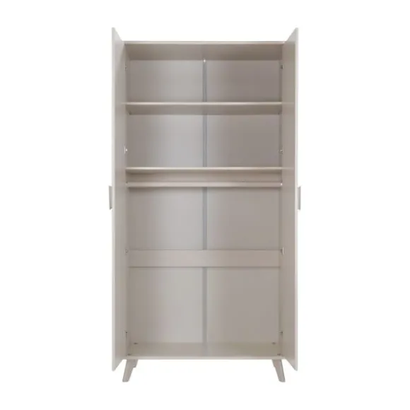 Europe Baby Olivia II Ledikant 60 x 120 cm - Oatmeal / Oatmeal - Retro