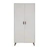 Europe Baby Olivia Kledingkast - 2-Deurs - Oatmeal - Retro