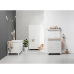 Europe Baby Sarah Babybed Wit 70 x 140 cm