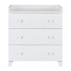 Europe Baby Sarah Babykamer Wit | Bed 70 x 140 cm + Commode