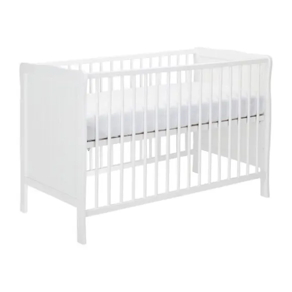 Europe Baby Sarah Babykamer Wit | Bed 70 x 140 cm + Commode