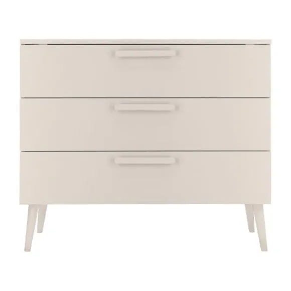 Europe Baby Sev Babykamer Oatmeal/Oatmeal | Ledikant 60 x 120 + Commode