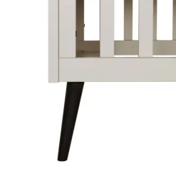 Europe Baby Sterre Babybed - Oatmeal / Zwart - 60 x 120 cm