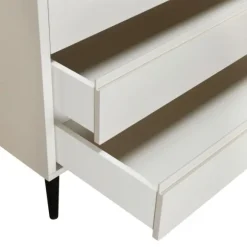 Europe Baby Sterre Babykamer Oatmeal / Zwart | Bed 60 x 120 cm + Commode