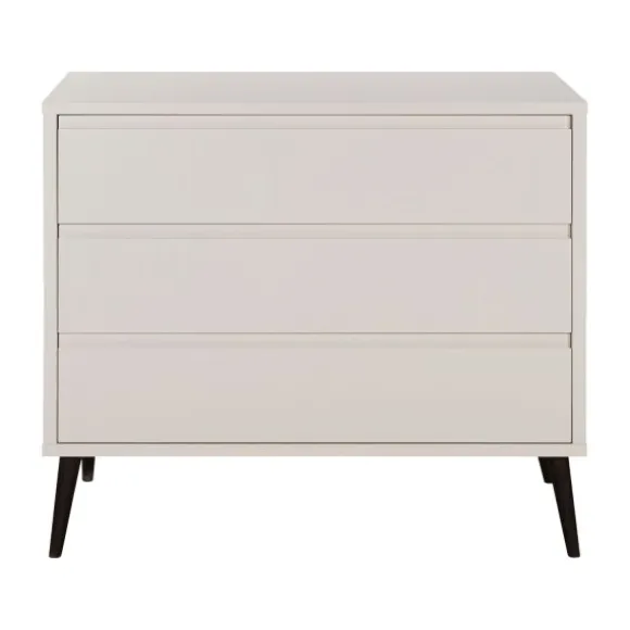 Europe Baby Sterre Babykamer Oatmeal / Zwart | Bed 60 x 120 cm + Commode