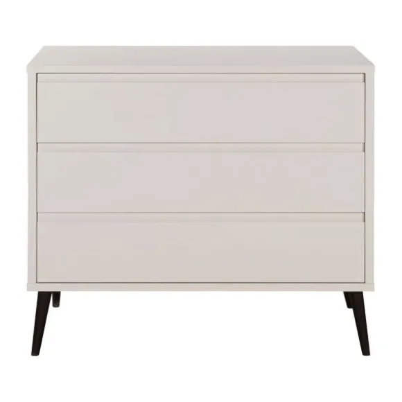 Europe Baby Sterre Babykamer Oatmeal / Zwart | Bed 60 x 120 cm + Commode