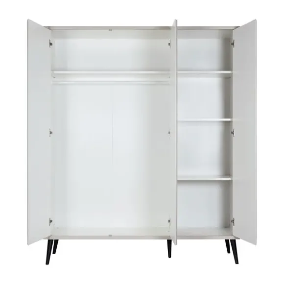 Europe Baby Sterre Babykamer Oatmeal / Zwart | Bed 60 x 120 cm + Commode