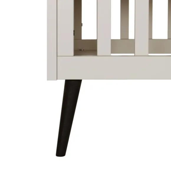 Europe Baby Sterre Babykamer Oatmeal / Zwart | Bed 60 x 120 cm + Commode