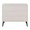 Europe Baby Sterre Commode - Oatmeal / Zwart