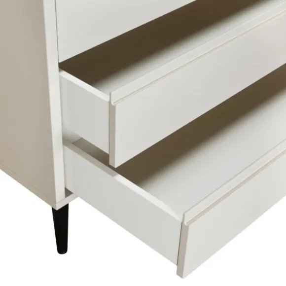 Europe Baby Sterre Commode - Oatmeal / Zwart