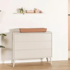 Europe Baby Sterre Commode - Oatmeal / Oatmeal