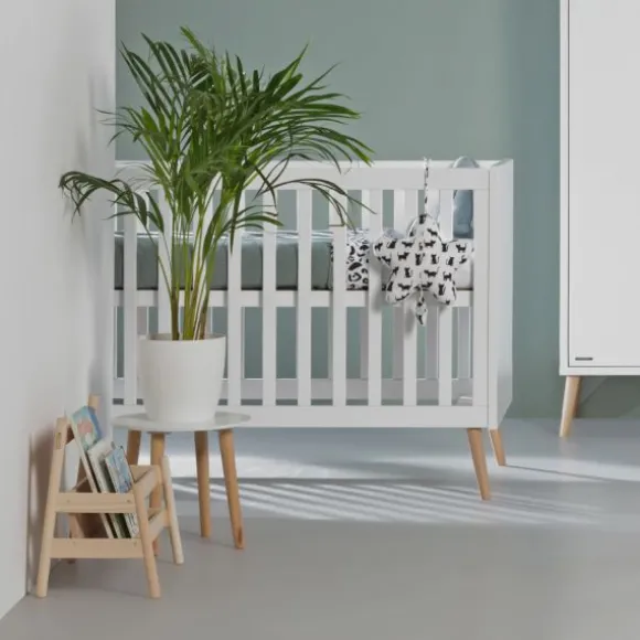 Europe Baby Sterre Ledikant - 70 x 140 cm - Wit / Naturel