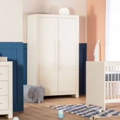 Europe Baby Vittoria Babybed - Oatmeal - 60 x 120 cm