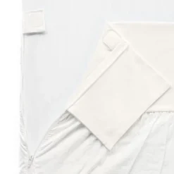Fedde & Kees Nunki Co-Sleeper Laken Wit 50 x 90 cm